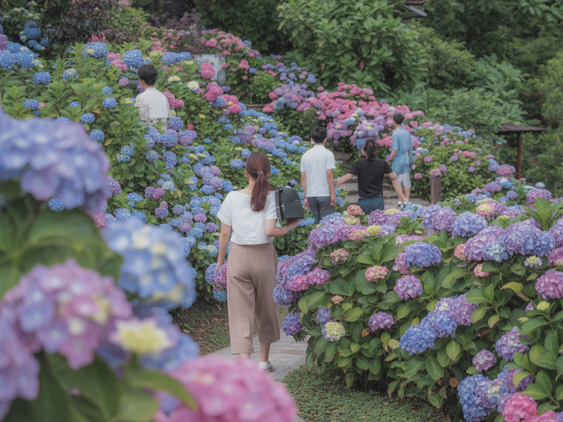 Vườn Hoa Khoe Sắc Bốn Mùa